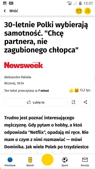 BogIstnieje - Kolejny artykuł na głównej onetu o 30-letniej polce z pasjami, która ni...