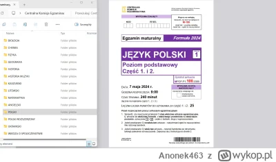 Anonek463 - Chce ktoś? Chętnie pomogę sam to przechodziłem. #matura #matura2024