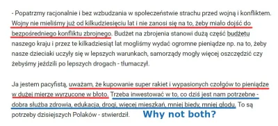 michaqal - Cała Lewica i to już po aneksji Krymu przez Rosję, mówiła wtedy to samo, "...