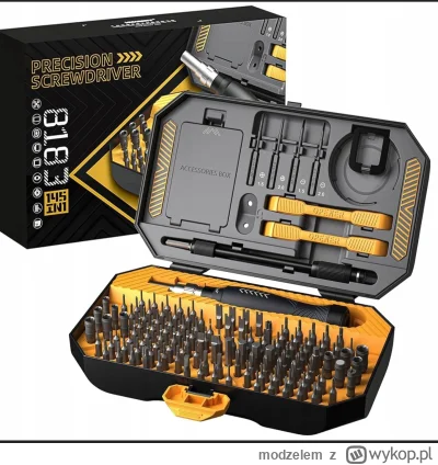 modzelem - Jaki zestaw tego typu kupić?
Patrzyłem na ifixit Mako Precision Bit Set, a...