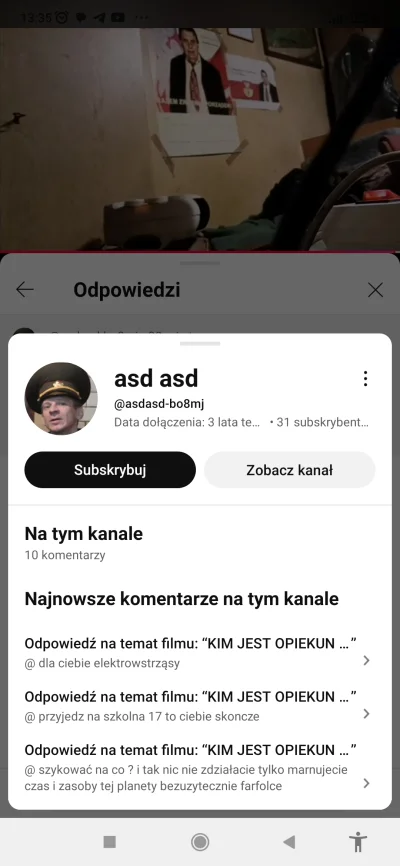 Pastor_nowak - #kononowicz  czy posiadanie konta na jutubie jest równoznaczne  z prow...