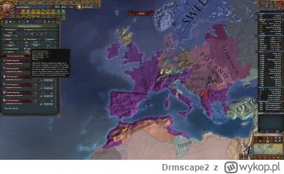 Drmscape2 - Kastylia -> Anglia -> Sardynia-Piedmont -> culture shift z powrotem na ca...