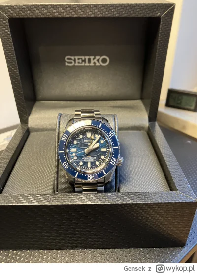 Gensek - Nowe #seiko. Dla mnie się podoba się. 
#zegarki #zegarkiboners