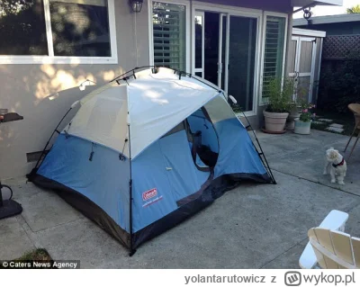 yolantarutowicz - @VoxClamantisInDeserto: A tutaj namiot programisty w Dolinie Krzemo...