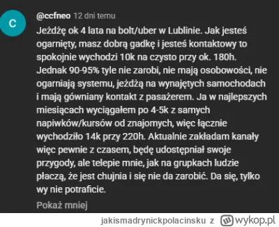 jakismadrynickpolacinsku - Opowieści z mchu i bzu, czy fakt?
#uber #bolt #taxizlotowa...
