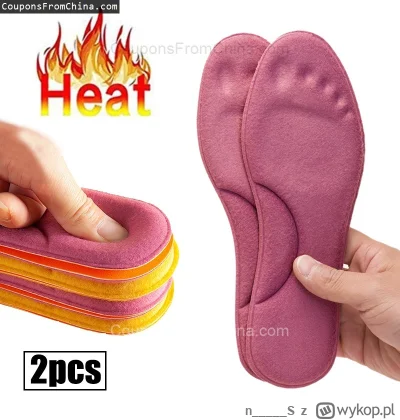 n____S - ❗ Self Heated Thermal Insoles
〽️ Cena: 1.91 USD (dotąd najniższa w historii:...