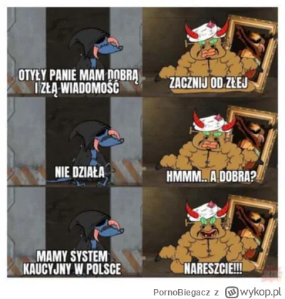 PornoBiegacz - #heheszki #walaszek #systemkaucyjny 
Zgadza się, ukradłem ale tylko fr...