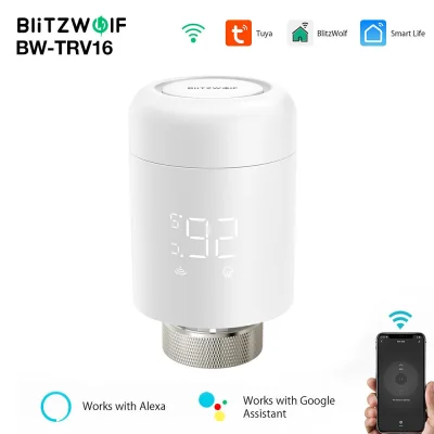 n____S - ❗ BlitzWolf BW-TRV16 WiFi Smart Thermostatic Radiator Valve
〽️ Cena: 24.99 U...