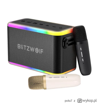 polu7 - BlitzWolf BW-WA6 80W Wireless Karaoke Speaker w cenie 79.99$ (316.33 zł) | Na...