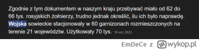 EmDeCe - @Kempes: stary pajac, a kacapskie wojska były u nas jako misja stabilizacyjn...