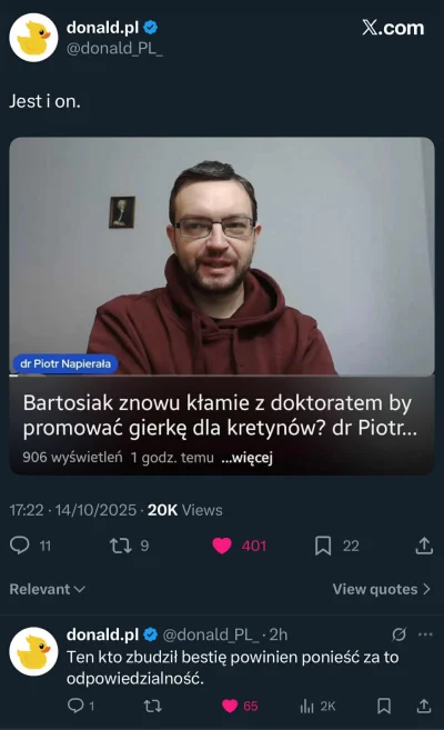 Mjj48003 - To my sprawiliśmy, że to bydle funkcjonuje dzisiaj w internetowym mainstre...