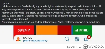 severh - Ciekawy update. Nasz pracownik się pomylił ale to Ty masz problem i infolini...