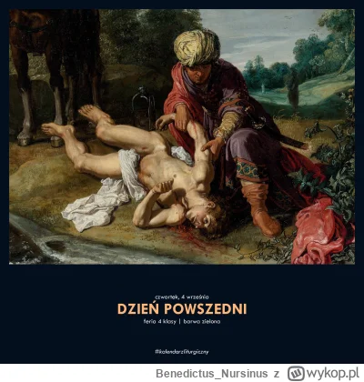 BenedictusNursinus - #kalendarzliturgiczny #wiara #kosciol #katolicyzm

czwartek, 4 w...