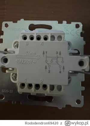 Rododendron69420 - #elektryka pies wyrwał mi ze ściany przełącznik światła. Pojedyncz...