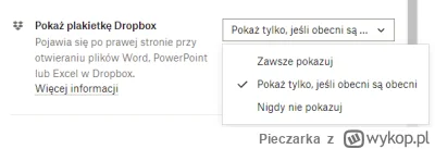 Pieczarka - Nie wiem, czy to ja jestem tak głupi, czy opcja "Pokaż tylko, jeśli obecn...