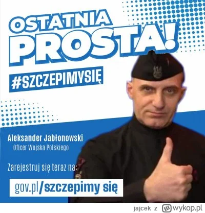 jajcek - "Namierzono człowieka, który przebrany w mundur wizytuje różne miejsca, udaj...