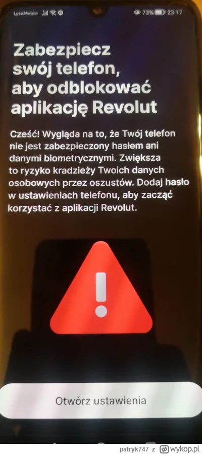 patryk747 - Może mi ktoś wyjaśnić, dlaczego revolut wymusza na siłę żebym miał dodatk...