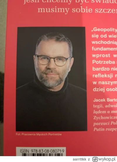 aarrttkk - Wczoraj skończyłem czytać najnowszą książkę pana doktora Jacka Bartosiaka....