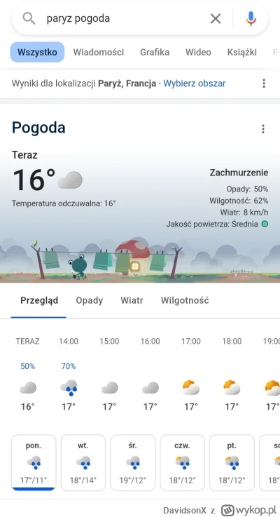 DavidsonX - Ja p------e to się pogoda trafiła codziennie będą przerywać #tenis