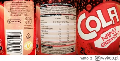 wkto - #listaproduktow
#napoj gazowany o smaku cola Cola #biedronka
aktualny skład or...