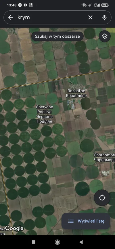 czykoniemnieslysza - Ciekawie wyglądają te pola uprawne na Ukrainie, chodzi o jakiś s...