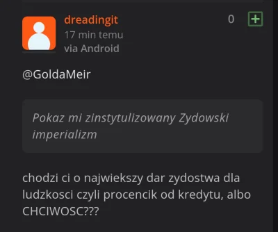 Iandschaft - @dreadingit: witam na czarno i zapraszam wypierdaIać 👋