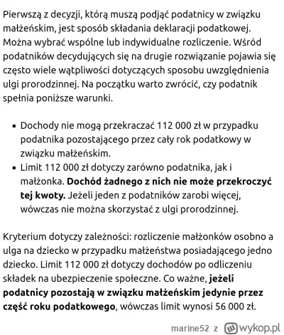 marine52 - @kicha90 jeżeli jedno z rodziców zarobi więcej niż 112k to się nie należy,...