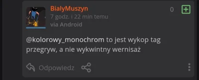 kolorowy_monochrom - Prześladowanie ze względu na treść. 

#przegryw