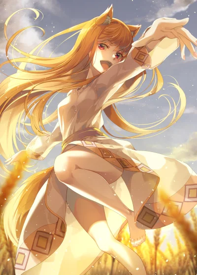 LatajacaPapryka512 - #anime #randomanimeshit #horo #holo #ookamitokoushinryou #spicea...