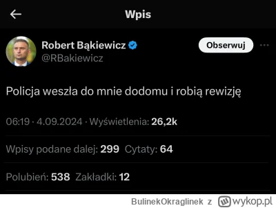 BulinekOkraglinek - Nowy dzień to kolejne dobre wiadomości! ( ͡° ͜ʖ ͡°)
#polityka #be...