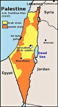 kubekmonte - Jak to było z podziałem z #izrael z 1947? 
Faktycznie Arabowie odrzucili...