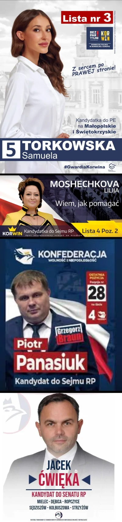 officer_K - W tym wpisie wspominam kandydatów, którzy znaleźli się na listach wyborcz...