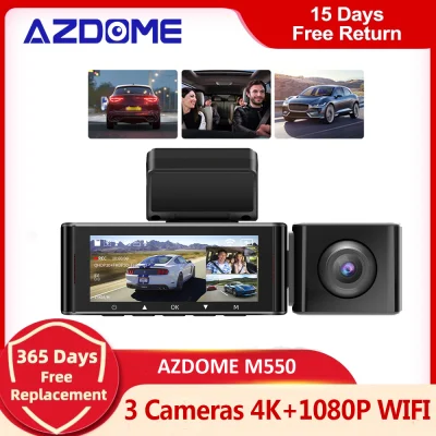 n____S - ❗ AZDOME M550 Dash Cam with Rear and Cabin Cam
〽️ Cena: 77.21 USD (dotąd naj...