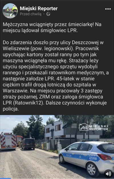 Kam_sekwaw - Ktoś mi wytłumaczy dlaczego do takich zdarzeń jeżdżą 3 załogi strażaków ...