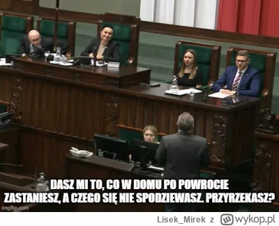 Lisek_Mirek - #sejm Marek Jakubiak powołuje się na prawo niespodzianki.