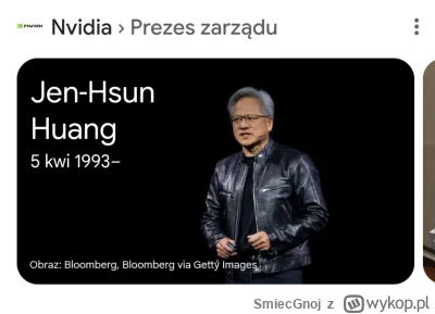 SmiecGnoj - Bycie posiadaczem akcji firmy NVIDIA nie jest w ogóle stresujące.
~ Jense...