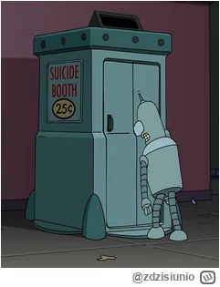 zdzisiunio - >"Samobójstwo" robota.