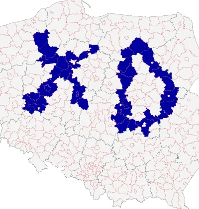 josedra52 - Powiaty w których konfederacja zdobyła najwięcej głosów. 

#wybory