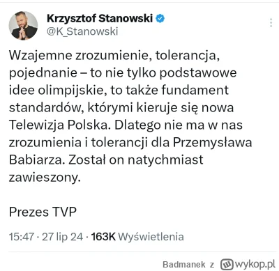 Badmanek - Czy za poprzedniej władzy, Krzysiu też bronił zawieszanych dziennikarzy?
#...