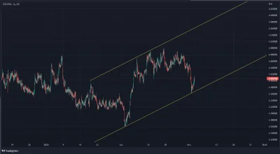 grabarek - USDPLN perfekcyjny trend wzrostowy.
 #gielda #forex