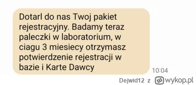 Dejwid12 - Czuje dobrze człowiek (｡◕‿‿◕｡)
#dkms #dawcaszpiku #nowotwory #krwiodawstwo