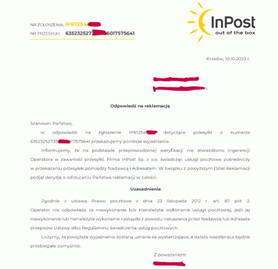 pepeq - #inpost #wrocław  

Oczywiście tak jak się spodziewałem, "nie mamy pana płasz...