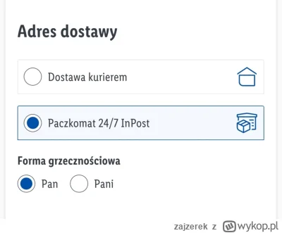 zajzerek - Jak to jest że ja mogę zamawiać rzeczy z Lidla do paczkomatu. A moja dziew...