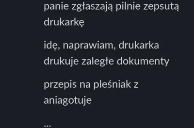 h.....a - Kto nie drukował prywaty w pracy ten niewinny jak nieosrana łąka.