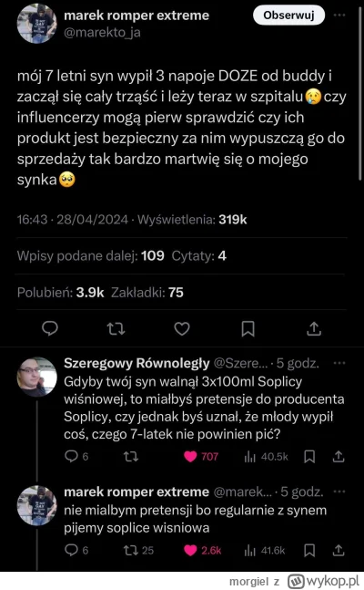 morgiel - #heheszki #twitter #czarnyhumor