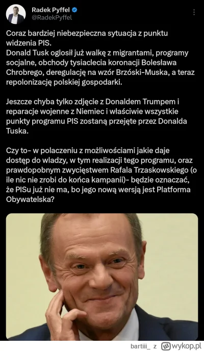 bartiii_ - PO to idealna partia dla ludzi bez poglądów, dla których najważniejsze jes...