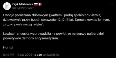 Eliade - Francja wpuściła pitbulle i takie są konsekwencje.

#polityka #francja #emig...