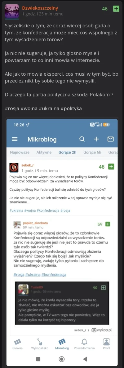 Leniek - Coraz wiecej glosow, ze konfederacja moze miec cos wspolnego z tym wysadzeni...