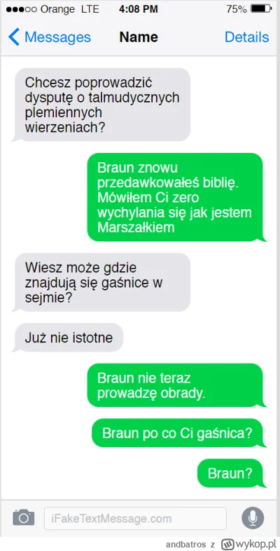 andbatros - Mój znajomy ma dostęp do pegazusa i udało się wyciągnąć fragment rozmowy ...