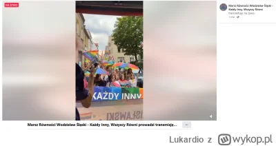 Lukardio - #wodzislawslaski

https://www.facebook.com/wolnoscrownosctolerancja/videos...